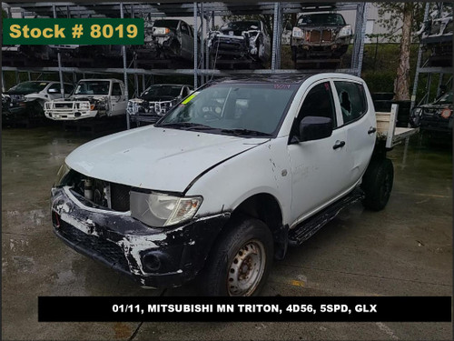 8019 - 01/11, MITSUBISHI MN TRITON, 4D56, 5SPD, GLX