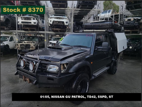8370 - 01/05, NISSAN GU PATROL, TD42, 5SPD, ST