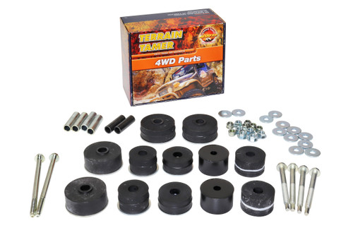 Terrain Tamer Body Mount Kit suitable for Toyota Landcruiser 75 Series FJ75 HJ75 HZJ75 Ute TTCMK05