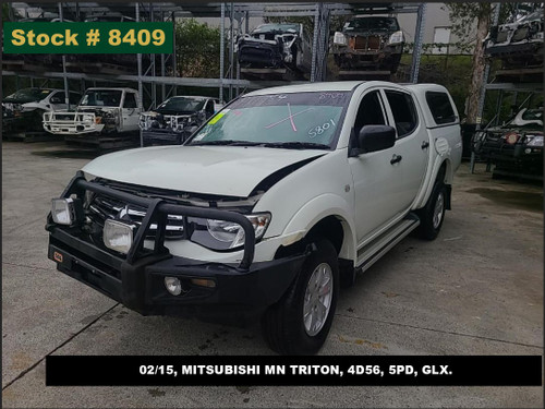 8409 - 02/15, MITSUBISHI MN TRITON, 4D56, 5PD, GLX