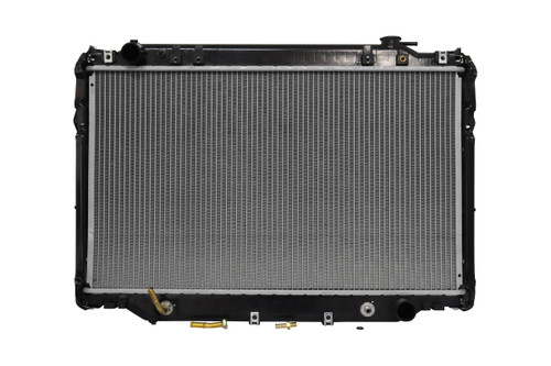 Jayrad Radiator Assembly  Aluminum Plastic suitable for Landcruiser 80 Series Auto 1990 to 1997