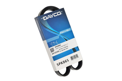 Dayco Alternator Fan Belt suitable for Hilux RZN & Landcruiser Prado 95 120 Series RZJ 3RZ - 5PK0865