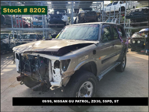 8202 - 09/99, NISSAN GU PATROL, ZD30, 5SPD, ST