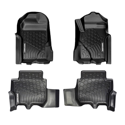Mudtamer Front & Rear Floor Mats suitable for Ford Everest Next Gen 2022 Onwards - MTFRD03S