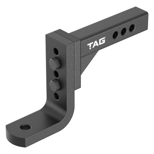 Tag Towbars Adjustable Tow Ball Mount - 297mm Long | 90° Face | 50mm Square Hitch - L4435