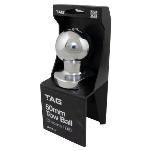 Tag Towbars Chrome Tow Ball - 50mm | 3.5 Tonne - UNT010