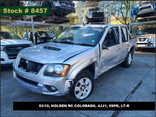 8457 - 03/10, HOLDEN RC COLORADO, 4JJ1, 5SPD, LT-R
