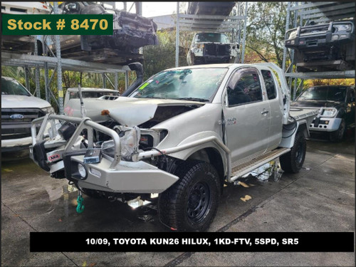 8470 - 10/09, TOYOTA KUN26 HILUX, 1KD-FTV, 5SPD, SR5