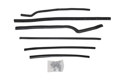 Right Front Door Rubber Seal Kit suitable for Land Rover Series 2 11 2A 11A & 3 111 1958-1984 GA1494