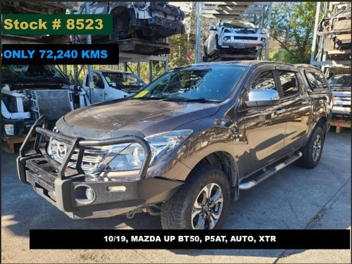 8523 - 10/19, MAZDA UP BT50, ** ONLY 72,240 KMS **, P5AT, AUTO, XTR