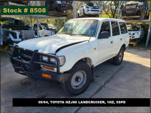 8508 - 09/94, TOYOTA HZJ80 LANDCRUISER, 1HZ, 5SPD
