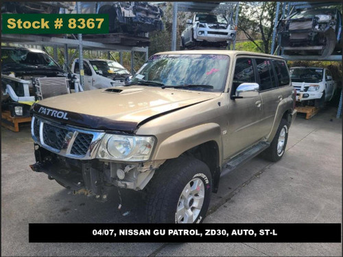 8367 - 04/07, NISSAN GU PATROL, ZD30, AUTO, ST-L
