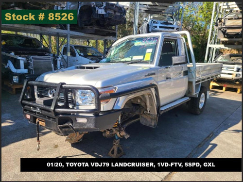 8526 - 01/20, TOYOTA VDJ79 LANDCRUISER, 1VD-FTV, 5SPD, GXL