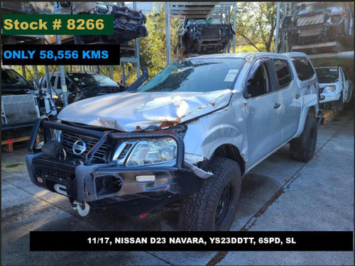 8266 - 11/17, NISSAN D23 NAVARA, YS23DDTT, 6SPD, SL