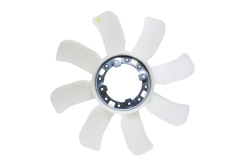 Aisin Fan Blade suitable for Landcruiser 70 78 79 100 105 Series HZJ HDJ Yellow Dot - FNT-015