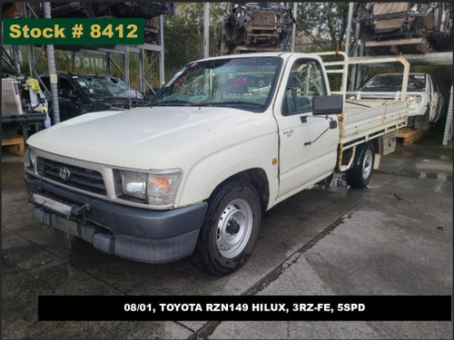 8412 - 08/01, TOYOTA RZN149 HILUX, 3RZ-FE, 5SPD