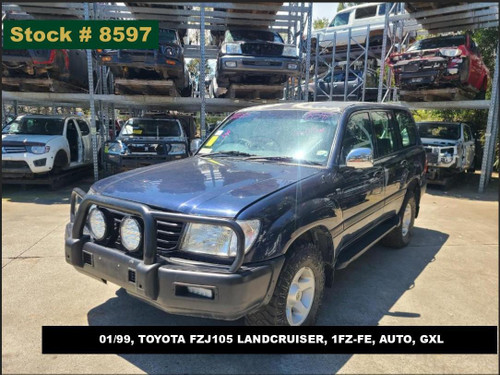 8597 - 01/99, TOYOTA FZJ105 LANDCRUISER, 1FZ-FE, AUTO, GXL
