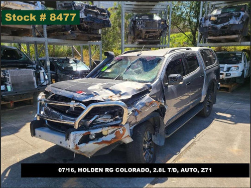 8477 - 07/16, HOLDEN RG COLORADO, 2.8L T/D, AUTO, Z71