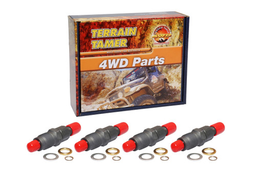 Terrain Tamer Fuel Injector Kit suitable for Hilux KZN165 & Prado 95 120 Series 1KZTE