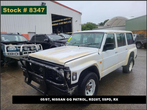 8347 - 05/97, NISSAN GQ PATROL, RD28T, 5SPD, RX