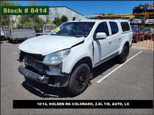 8414 - 12/14, HOLDEN RG COLORADO, 2.8L T/D, AUTO, LX