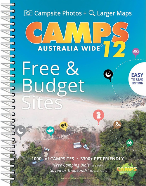 Hema Maps Camps 12 - Australia Wide | Free & Budget Sites - 9780994532770