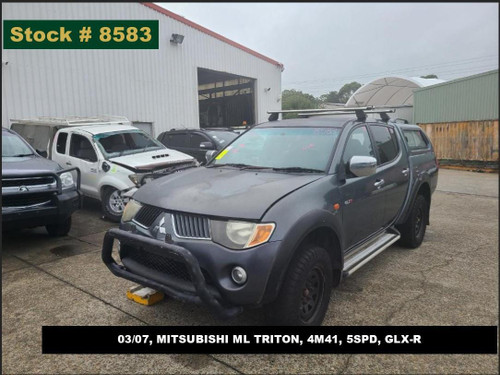 8583 - 03/07, MITSUBISHI ML TRITON, 4M41, 5SPD, GLX-R