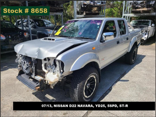8658 - 07/13, NISSAN D22 NAVARA, YD25, 5SPD, ST-R