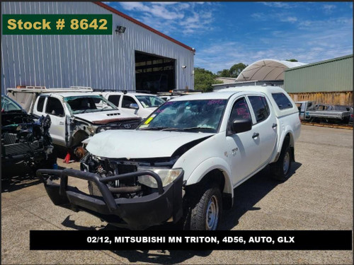 8642 - 02/12, MITSUBISHI MN TRITON, 4D56, AUTO, GLX