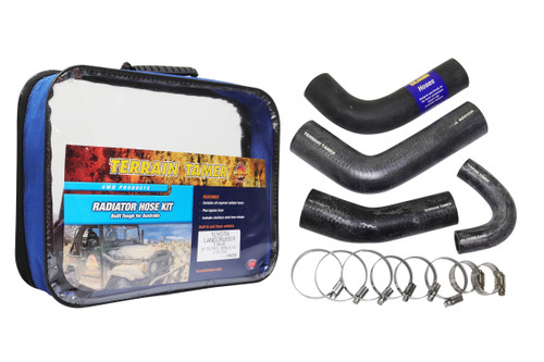 Terrain Tamer Radiator Hose Kit suitable for Landcruiser 40 45 Series FJ40 FJ45 2F 4.2 Litre - HK006