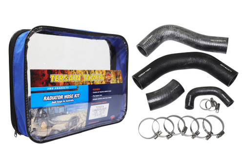 Terrain Tamer Radiator Hose Kit suitable for Landcruiser 60 62 70 73 Series 3F 4.0 Litre Petrol