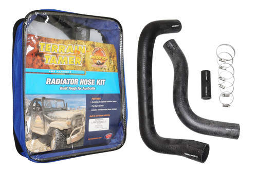 Terrain Tamer Radiator Hose Kit suitable for Landcruiser 70 75 Series HJ 2H 4.0 Litre Diesel - HK033