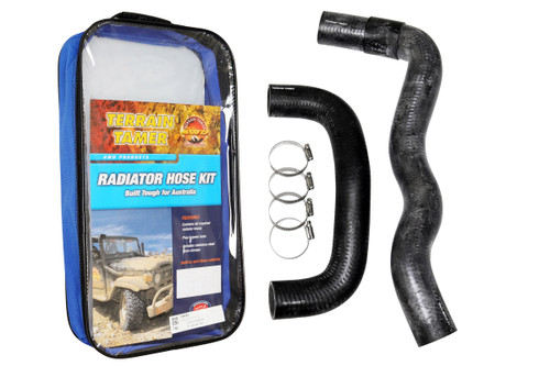 Terrain Tamer Radiator Hose Kit suitable for Landcruiser 70 78 79 Series FZJ78 FZJ79 1FZFE 4.5 Litre