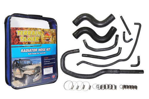 Terrain Tamer Radiator Hose Kit suitable for Landcruiser Prado 150 Series KDJ150 3.0L Diesel - HK064