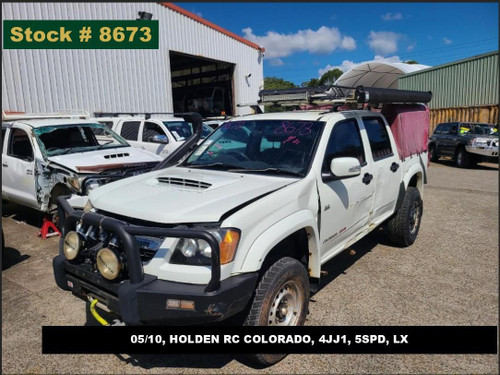 8673 - 05/10, HOLDEN RC COLORADO, 4JJ1, 5SPD, LX