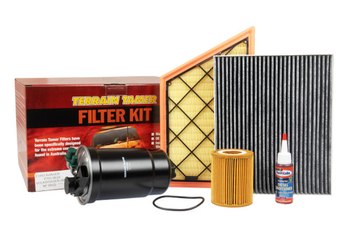 Terrain Tamer Filter Kit suitable for PY Ranger P703 & VW Amarok NF BF2S 3.0L V6 Diesel 06-2022 on