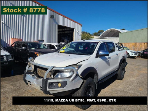 8778 - 11/15, MAZDA UR BT50, P5AT, 6SPD, XTR