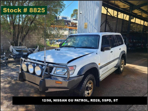 8825 - 12/98, NISSAN GU PATROL, RD28, 5SPD, ST