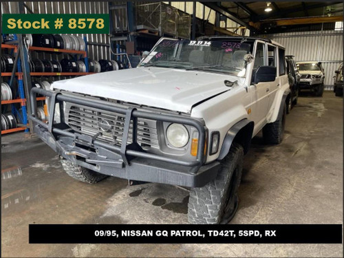 8578 - 09/95, NISSAN GQ PATROL, TD42T, 5SPD, RX