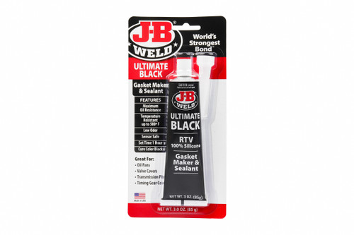 JB Weld Ultimate Black RTV Silicone Gasket Maker & Sealant (85g) - 32329AUS