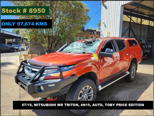 8950 - 07/19, MITSUBISHI MR TRITON, 4N15, AUTO, TOBY PRICE EDITION