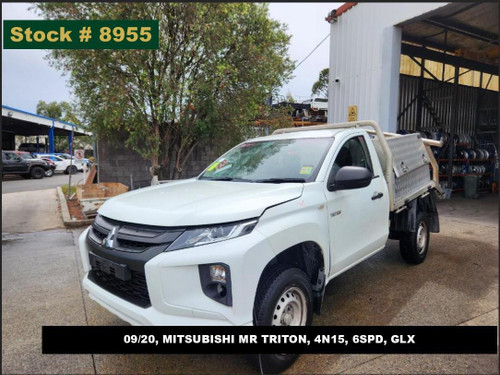 8955 - 09/20, MITSUBISHI MR TRITON, 4N15, 6SPD, GLX