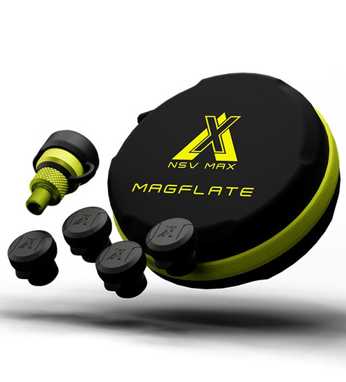 NSV MAX MAGFLATE - Magnetic Quick-Connect Adaptor for Tyre Inflation