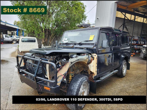 8669 - 03/96, LANDROVER 110 DEFENDER, 300TDI, 5SPD
