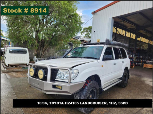 8914 - 10/06, TOYOTA HZJ105 LANDCRUISER, 1HZ, 5SPD