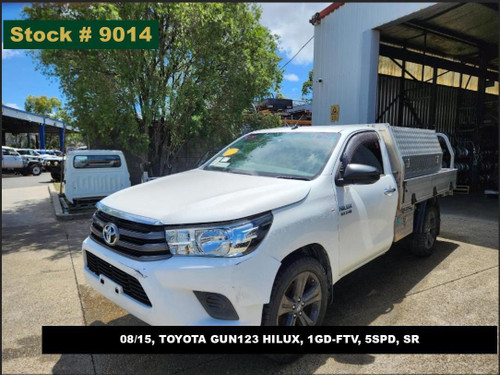 9014 - 08/15, TOYOTA GUN123 HILUX, 1GD-FTV, 5SPD, SR