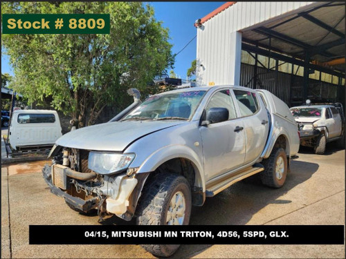 8809 - 04/15, MITSUBISHI MN TRITON, 4D56, 5SPD, GLX