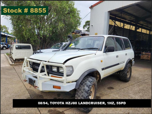 8855 - 08/94, TOYOTA HZJ80 LANDCRUISER, 1HZ, 5SPD