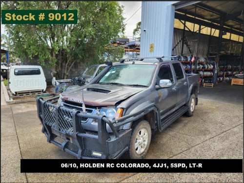9012 - 06/10, HOLDEN RC COLORADO, 4JJ1, 5SPD, LT-R