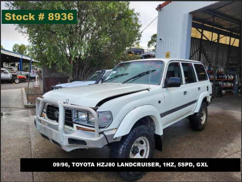 8936 - 09/96, TOYOTA HZJ80 LANDCRUISER, 1HZ, 5SPD, GXL